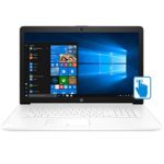 HP 17z High Performance 17.3 HD+ Touchscreen Laptop (AMD Ryzen 3 2200U, 8GB RAM, 1TB HDD, 17.3″ HD (1600 x 900) Touch, AMD Radeon Vega 3, DVD, WiFi, Bluetooth, Win 10 Home) White