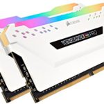 Corsair CMW32GX4M2C3000C15W Vengeance RGB PRO 32GB (2x16GB) DDR4 3000 (PC4-24000) C15 Desktop Memory White