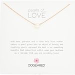 Dogeared Pearls of Love 8mm Freshwater Pearl Necklace, 18″