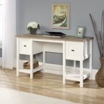 Sauder Cottage Road Desk, L: 53.94″ x W: 19.45″ x H: 29.76″, Soft White finish