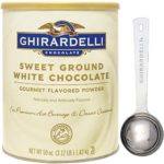 Ghirardelli – Sweet Ground White Chocolate Gourmet Flavored Powder 3.12 lb – with Exclusive Measuring Spoon