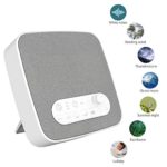 White Noise Machine for Sleeping, Aurola Sleep Sound Machine with Non-Looping Soothing Sounds for Baby Adult Traveler, Portable for Home Office Travel