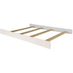 Full Size Conversion Kit Bed Rails for Munire Cribs (White)