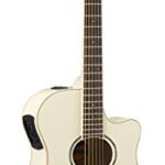 Yamaha APX600 VW Thin Body Acoustic-Electric Guitar, Vintage White