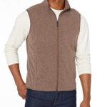 Amazon Essentials Men’s Full-Zip Polar Fleece Vest