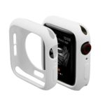 Hontao Soft TPU Protector for Apple Watch Case 38mm 40mm 42mm 44mm Series 5/4/3/2/1 White 44mm
