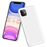 DTTO iPhone 11 Case, [Romance Series] Full Covered Shockproof Silicone Cover [Enhanced Camera and Screen Protection] with Honeycomb Grid Pattern Cushion for Apple iPhone 11 6.1″ 2019, White