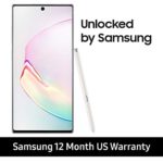 Samsung Galaxy Note 10+ Plus Factory Unlocked Cell Phone with 256GB (U.S. Warranty), Aura White/ Note10+