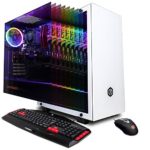 CYBERPOWERPC Gamer Master Gaming PC, AMD Ryzen 3 2300X 3.5GHz, NVIDIA GeForce GTX 1650 4GB, 16GB DDR4, 512GB PCI-E NVMe SSD, WiFi Ready & Win 10 Home (GMA8920CPG, White)