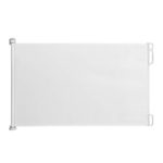 EasyBaby Products Indoor Outdoor Retractable Baby Gate, 33″ Tall, Extends up to 55” Wide, White