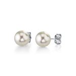Pearl Earrings for Women with White Akoya Cultured Pearls and 14K Gold – THE PEARL SOURCE
