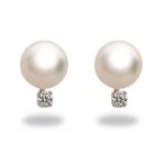 TARA Pearls Natural Color Akoya White Pearl Earrings