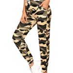 SweatyRocks Women’s Drawstring Waist Long Workout Yoga Active Pant with Pocket