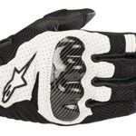 Alpinestars SMX-1 Air V2 Motorcycle Riding/Racing Glove (Large, Black/White)