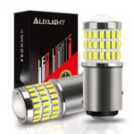 AUXLIGHT 2057 1157 2357 7528 2057A 1157A LED Bulbs Xenon White, Ultra Bright 57-SMD LED Replacement for Back Up/Reverse Lights, Brake/Tail Lights, Turn Signal/Parking or Running Lights (Pack of 2)