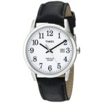 Timex Men’s Easy Reader Leather Strap 38mm Watch