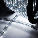 LEISURELIFE Waterproof LED Rope Lights Outdoor, Clod White, 150FT / 45M, 1620 Lights