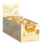 Lindt LINDOR White Chocolate Truffles, Kosher, 120 Count
