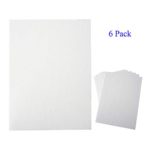 TroyStudio Acoustic Panel – Soundproofing & Sound Absorbing Panel – Super Dense Thick Polyester Fiber Board – Multiple Colors & Sizes – PACK of 6 (400 X 300 X 12 mm, White)