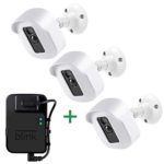 Blink XT2 Wall Mount Bracket,3 Pack Full Weather Proof Housing/Mount with Blink Sync Module Outlet Mount for Blink XT2/XT Home Security System Indoor Outdoor(White)