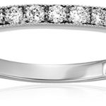 Vir Jewels 1/4 cttw 14K Gold Milgrain Diamond Wedding Band