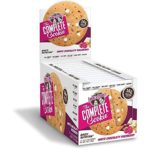 Lenny & Larry’s The Complete Cookie, White Chocolaty Razzberry, 4 Ounce Cookies – 12 Count, Soft Baked, Plant-Based Protein Cookies, Vegan and Non-GMO