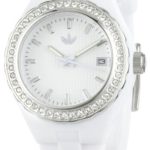 Adidas Women’s ADH2080 White Midsize Cambridge Analog Stones Watch