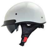 Vega Helmets Unisex-Adult Half Helmet (Pearl White, Large)