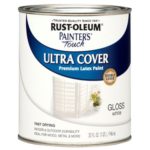 Rust-Oleum 1992502 Painters Touch Latex, 1-Quart, Gloss White