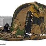 Hat Compatible with Removable GoPro Camera Head Mount – Hero Action Camcorder HD Edition – Go Pro 4 Silver, 3 + Black, 2 White, 1- Helmet Accessory Strap Caps Harness Studio Accessories (Camo)