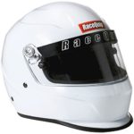 RaceQuip 273115 Gloss White Large PRO15 Full Face Helmet (Snell SA-2015 Rated)