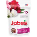Jobe’s Azalea, Camellia & Rhododendron Fertilizer Spikes, 10 Spikes