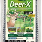 Gardeneer By Dalen DX-7 Deer-X Protective Netting 7′ x 100′, Black – 100055880