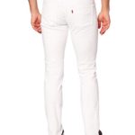 Levi’s Men’s 511 Slim Jeans, Castilleja White – Advanced Stretch, 34W x 30L