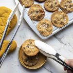 Country Kitchen Stainless Steel Silicone Tipped Kitchen Food BBQ and Cooking Tongs Set of Two 10” and 13” for Non Stick Cookware, BPA Fee, Stylish, Sturdy, Locking, Grill Tongs, Gunmetal and White