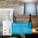 Lutron Caseta Smart Home Plug-in Lamp Dimmer Switch and Pico Remote Kit, Works with Alexa, Apple HomeKit, and The Google Assistant | P-PKG1P-WH | White