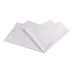 Linteum Textile Classic White Flour Sack Kitchen Dish Towels, 6 Pack – 28×29, 100% Cotton, Tea Towels, Absorbent and Long-Lasting Material for Dish Drying, Cleaning, Embroidery