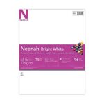 Astrobrights/Neenah Bright White Cardstock, 8.5″ x 11″, 65 lb/176 gsm, White, 75 Sheets (90905-02) – Packaging May Vary