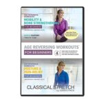 Classical Stretch by ESSENTRICS: Age Reversing Workouts for Beginners Box Set DVD – Mobility & Bone Strengthening + Posture & Pain Relief w/ Miranda Esmonde-White