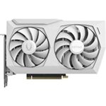 ZOTAC GAMING GeForce RTX™ 3060 AMP White Edition 12GB GDDR6 192-bit 15 Gbps PCIE 4.0 Gaming Graphics Card, IceStorm 2.0 Cooling, Active Fan Control, Freeze Fan Stop ZT-A30600F-10P