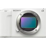 Sony Alpha ZV-E1 Full-Frame Interchangeable Lens Mirrorless Vlog Camera – White Body