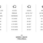 Moon and Back by Hanna Andersson Unisex Babies’ Organic Cotton Long-Sleeve Sleeper Gown, Pack of 2, White, 3-6 Months