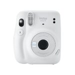 Fujifilm Instax Mini 11 Instant Camera with Case, 60 Fuji Films, Decoration Stickers, Frames, Photo Album and More Accessory kit (Ice White)