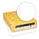 Neenah Cardstock, 8.5″ x 11″, 90 lb/163 gsm, White, 94 Brightness, 300 Sheets (91437)