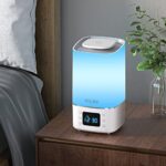 KSQLIEW White Noise Machine Baby, Baby Sound Machine Kids with Night Light, White Noise Machine Night Light for Kids Sleeping,26 Soothing Sounds