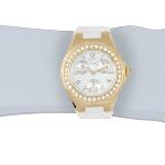 Invicta Women’s 1644 Angel Jelly Fish Crystal Accented White Dial Watch