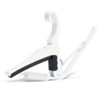 Kyser Quick-Change Guitar Capo for 6-string acoustic guitars, Pure White, KG6W