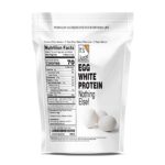 It’s Just! – Egg White Protein Powder, Dried Egg Whites Protein, Meringue Ingredient, Non-GMO, USA Farms, Unflavored (8oz)