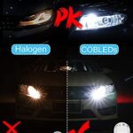 TORYOR 194 LED Light Bulb White 6000K Pack of 30, 168 2825 W5W T10 Wedge COB Bulbs Error Free for Car Dome Map Door Courtesy License Plate