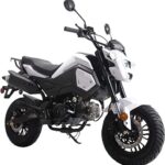125cc Motorcycle Bike Dirt Bike NEW HELLCAT VADER 125 Gas Motorcycle Bike Street Bike Adults Dirtbike – WHITE color